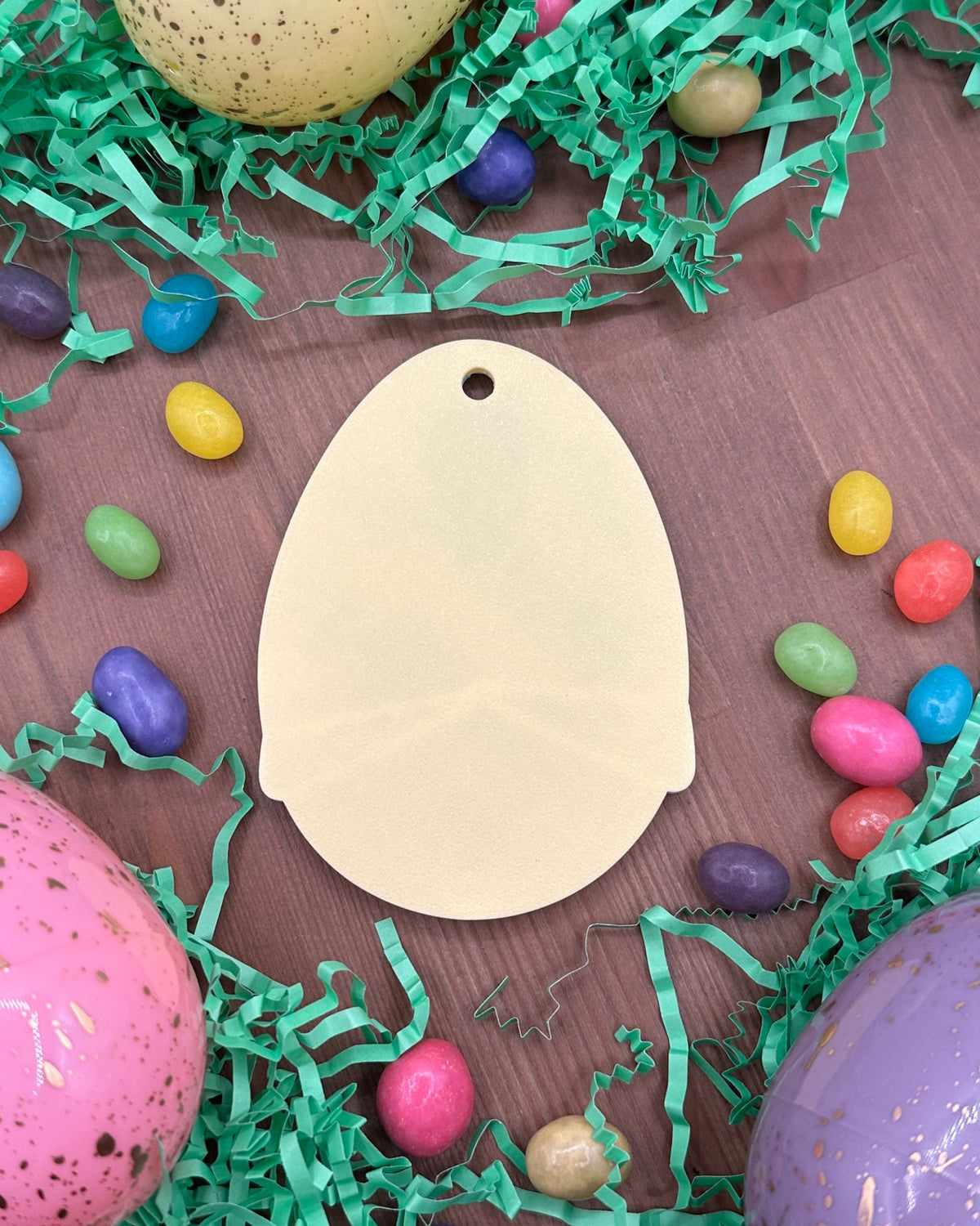 🐰 Hippity Hoppity Boo Easter Egg Tag – 3D Printed Bunny Basket Tag