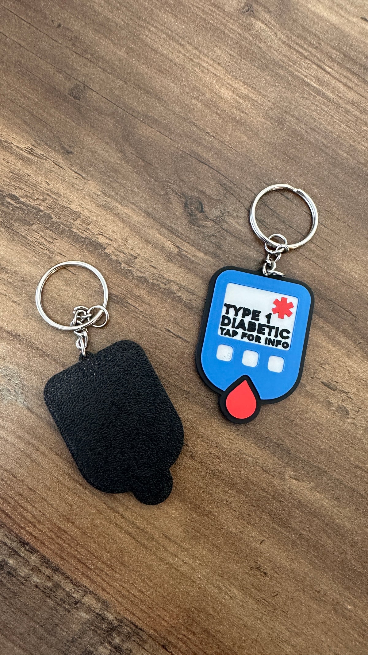 Diabetic Medical Alert NFC Tag – Type 1 & Type 2 | Scannable Emergency Info