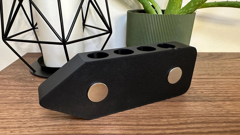 Pencil Dry Erase Marker Holder for Large Markers | 3D Printed Magnetic or Non-Magnetic Whiteboard Organizer | Teacher Gift